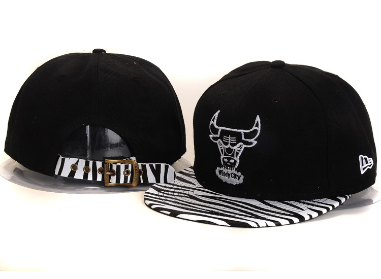 NBA Chicago Bulls NE Strapback Hat #98